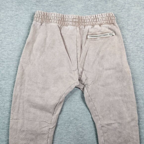 Kith 101 Sport Bleecker Dusty Mauve Pink Pull-on Sweatpant Men's Size M Stained - Picture 12 of 13
